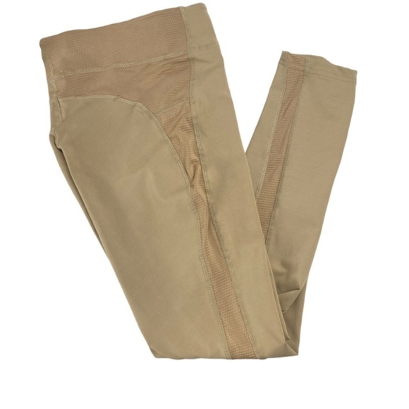 TuffRider Ladies Ventilated Schooling Tights in Beige Size S - Picture 5 of 10